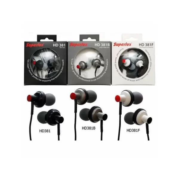 Superlux HD381 Kulak İçi Kulaklık