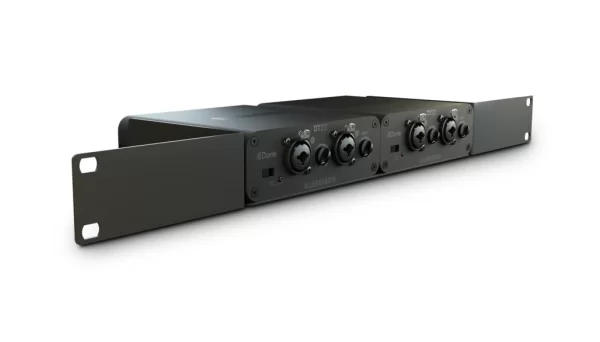Allen & Heath DT20 2in Dante Interface | 2 XLR mic/line, 48V, Local Control, PSU, rubber feet