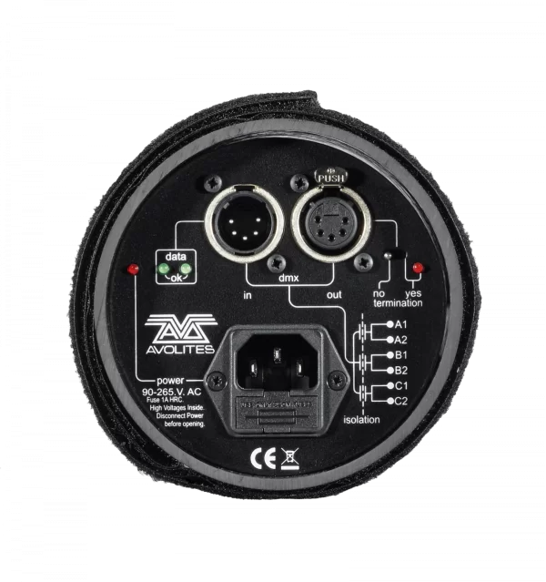 Avolites TRUSS SPLITTER 1/6 Kanal dmx çoğaltıcı, 3-pin or 5-Pin Ops