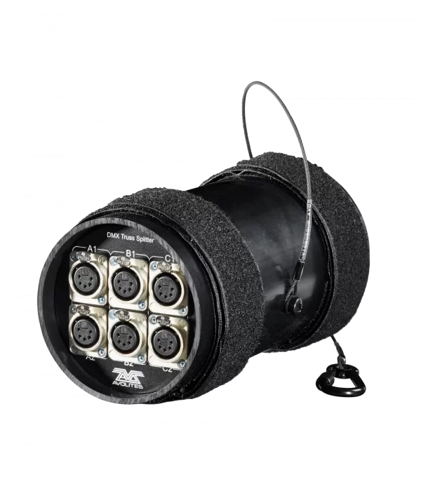 Avolites TRUSS SPLITTER 1/6 Kanal dmx çoğaltıcı, 3-pin or 5-Pin Ops