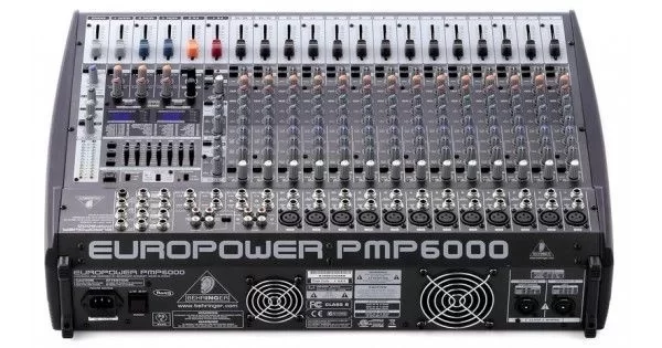 Behringer PMP6000, 1600W 20 Channel Power Mixer