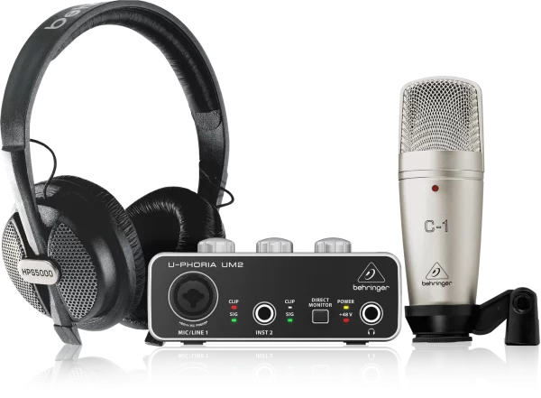 Behringer U-PHORIA STUDIO / Kayıt Paketi
