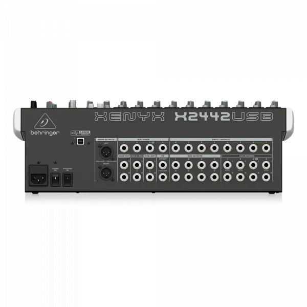 Behringer X2442USB 24-Giriş 4/2-Bus Analog Mixer