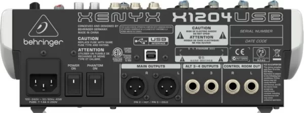 Behringer XENYX X1204USB Analog Mixer
