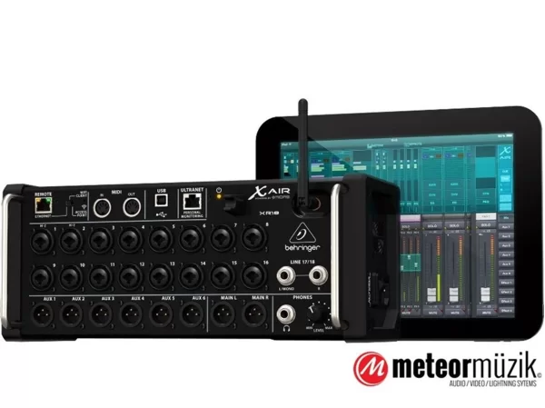 Behringer XR18 18 Kanal Dijital Ses Mikseri 18 giriş IOS veya Android