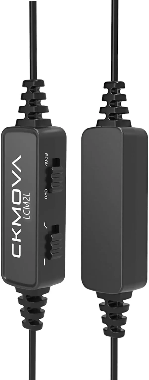 CKMOVA LCM2L Iphone Ipad ve IOS için Lightning Girişli Yaka Mikrofonu