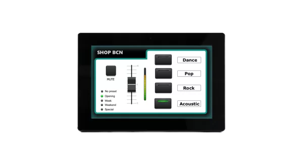 ECLER WPNETTOUCH EclerNet Touchscreen Control Panel