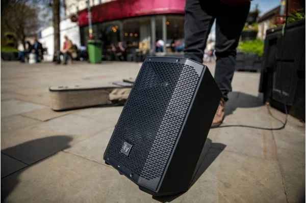 Electro Voice EVERSE-12 12 Battery-Powered Portable Speaker, 400W | 126 dB | Bluetooth | 4-Channel Mixer | 12 Kg