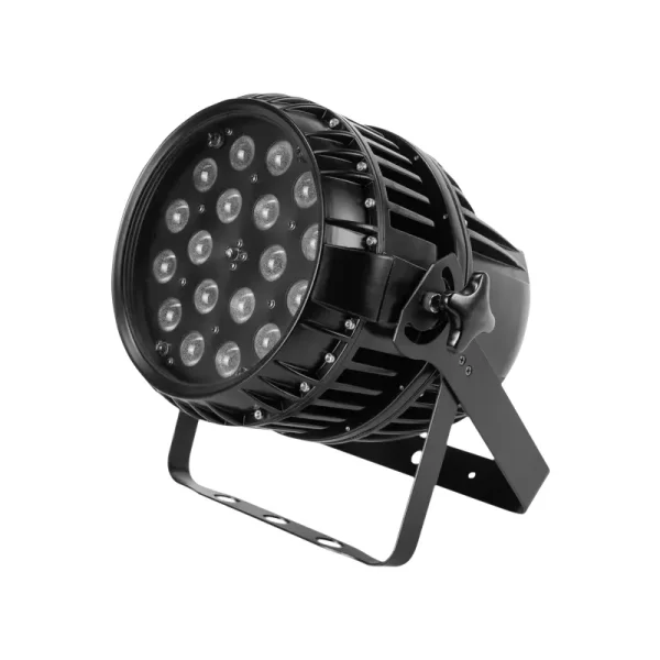 Flash PAR64 LED 18x10 LED (RGBW) ZOOM IP65 v2 Dış Ortam Led Par Spot
