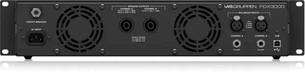 Lab Gruppen PDX3000 3000W, 2 Kanal Profesyonel DSP Amfi
