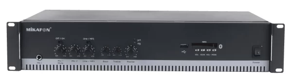 Mikafon DC200 Mixer Ampli 260W/100V , EMC, USB Player,