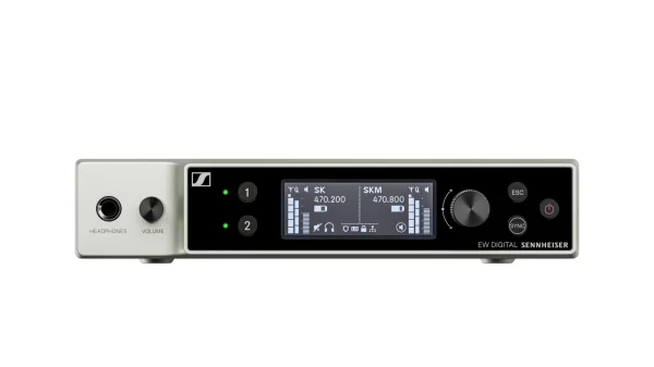Sennheiser EW-DX EM 2 DANTE Çift Kanal Dijital Dante® Özellikli Alıcı