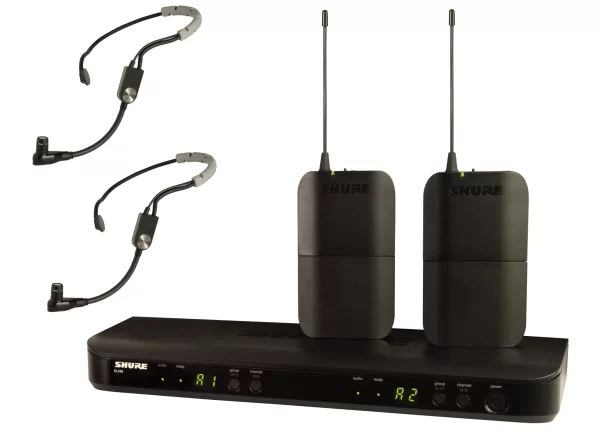 SHURE BLX188E/SM35 Çift Headset Kablosuz Mikrofon Seti