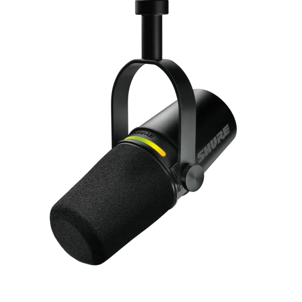 Shure MV7+ | XLR/USB Podcast Yayın Mikrofonu (K-Black)
