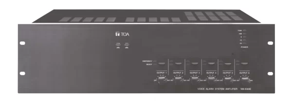 TOA VM-3360E CE ilave 6 Zone Sistem Genişletme Amfisi 360W