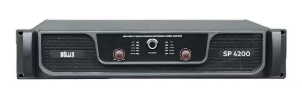 Wöller SP4200 2x1400W/4-ohm Power Amplifier