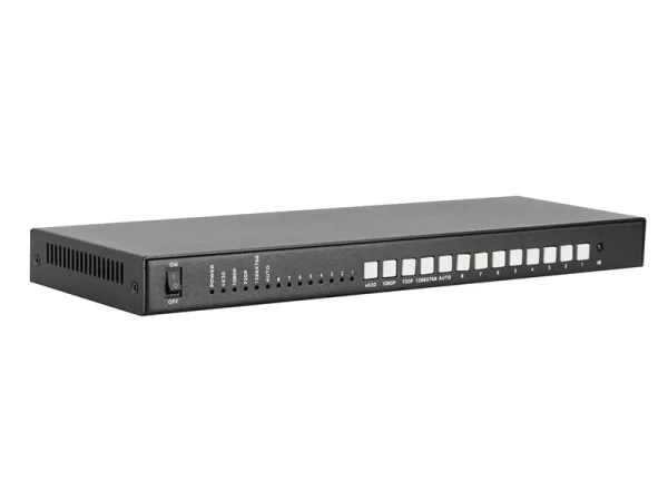 WOX 8×1 HDMI Seamless Switcher 4K 30Hz with Audio Output (WX-SW-4K30-81AS)
