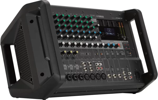 Yamaha EMX7 2x710W 12 input Küp Power Mixer