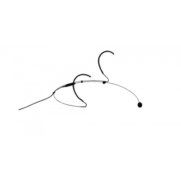 Audac CMX726/S Headset condenser omni-directional microphone Beige, Tips compatible with all microphone brands