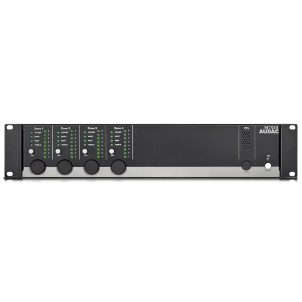 Audac MTX48 4-zone audio matrix