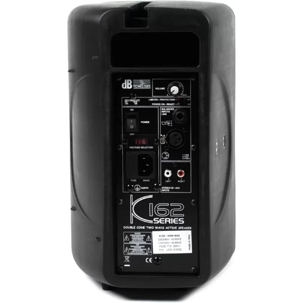 DB Technologies K162 Aktif Duvar Hoparlörü 2x6 160W