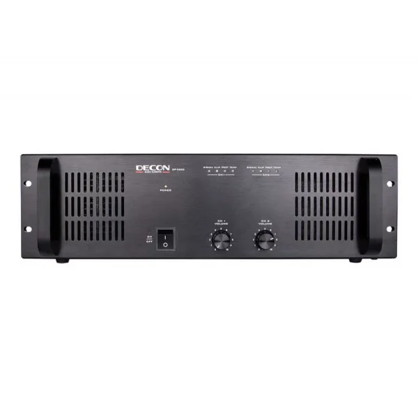 Decon DP-2500D 2x500W/100V D Class Power Amfi