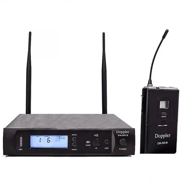 Doppler DM-500B Yaka Tipi Telsiz Mikrofon Seti