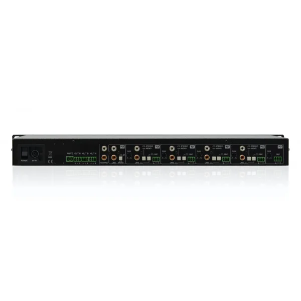 ECLER eSAM603 6x3 | 1U rack | Installation preamp-Mixers