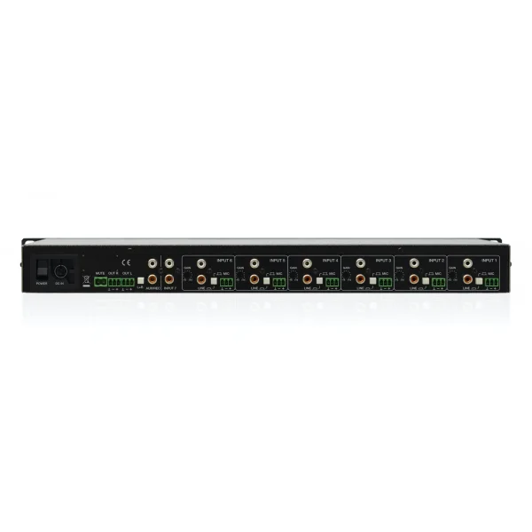 ECLER eSAM702 7x2 | 1U rack | Installation preamp Mixers