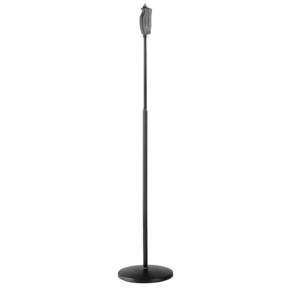 König & Meyer 26085-300-55 Boomsuz Tablalı Basmalı Mikrofon Sehpası, Solist Boy Tip