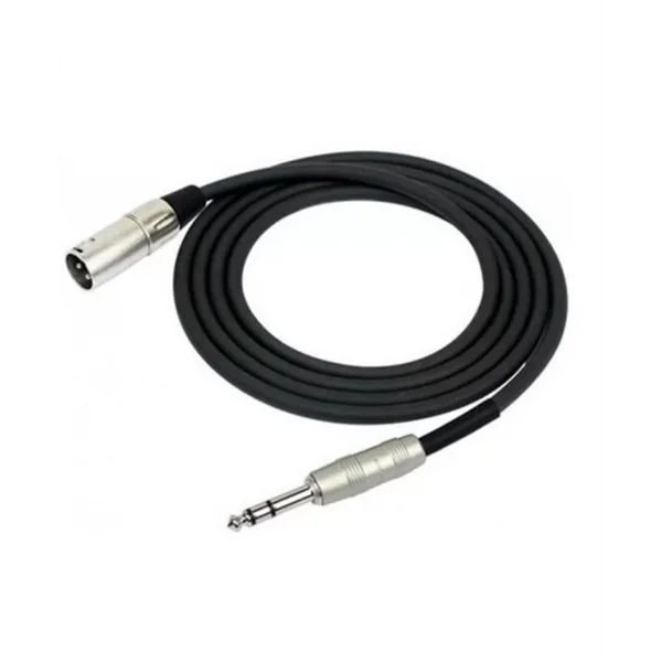 Denox Hazır Enstrüman Kablosu, XLR Erkek to 6.3 mm Jak