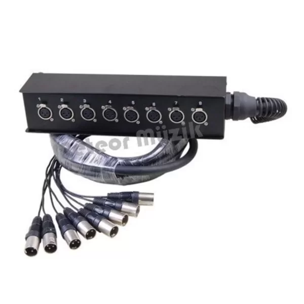 0815S Hazır Stagebox 8 Kanal 15mt (Losen+IVOX)