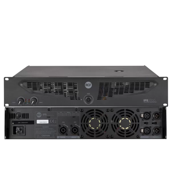 RCF IPS 3700 Power Amplifier, H Class 2x1500W 4-ohm