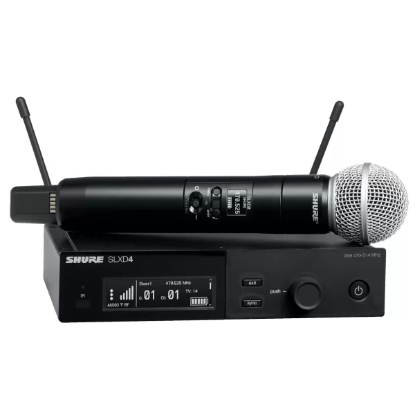 SHURE SLXD24E/SM58 Handheld Wireless Microphone Set