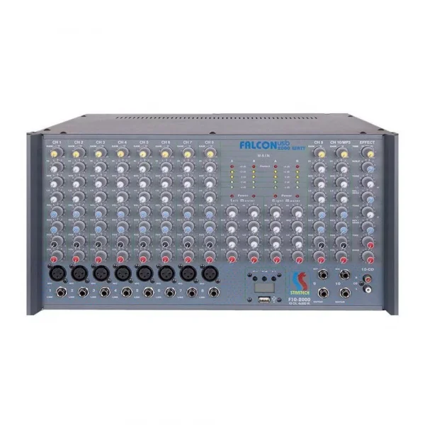 Startech Falcon USB-F10-2000 4x500W Power Mikser 10 Kanal