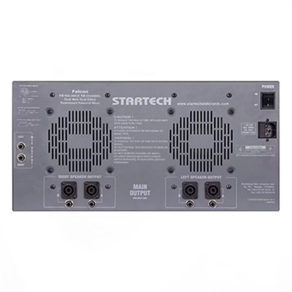 Startech Falcon USB-F10-2000 4x500W Power Mikser 10 Kanal