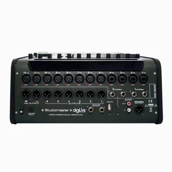 Studiomaster Digilive16 Dijital Mikser 16 Kanal 8 Out 6 Aux