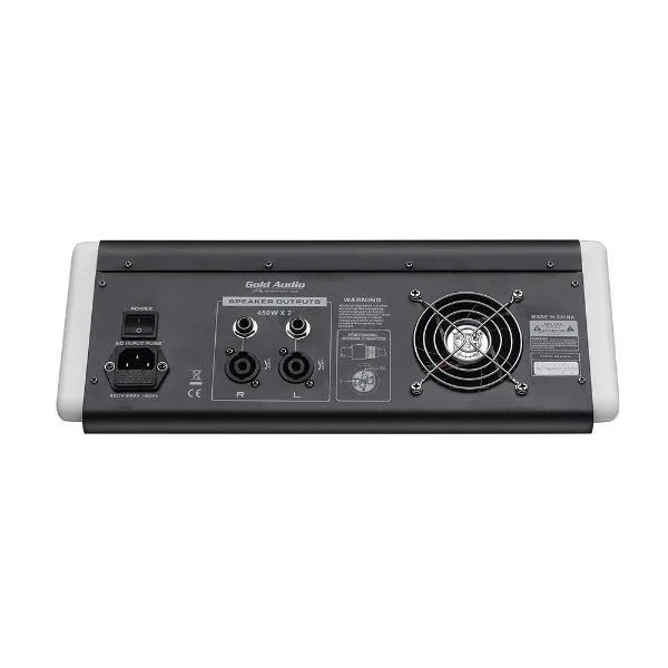 Gold Audio PRO-M810P 2x450W 10 Kanal Power-Mixer USB Bluetooth Kayıt