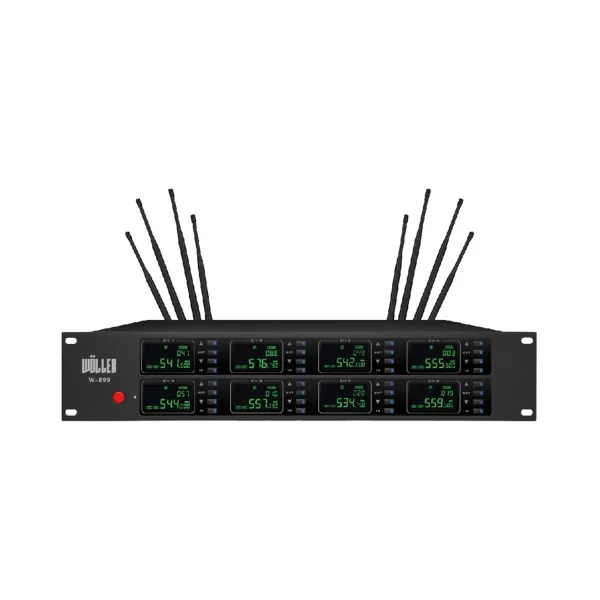 Wöller W-899R 8 Kanal Receiver, 8 Mikrofon kapasiteli
