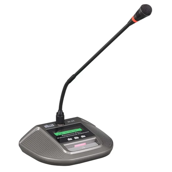 Wöller W-8000 8 Mikrofonlu Kablosuz Mikrofon Mix Set 4 EL + 2 Kürsü + 2 Yaka + Headset