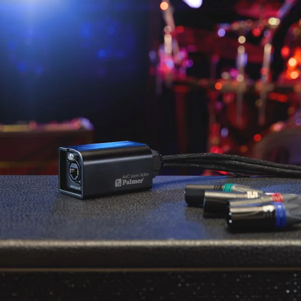 Palmer AoC Loom XLRm 4 Kanal Erkek XLR to RJ45 CAT5/CAT6 Ethernet Extender