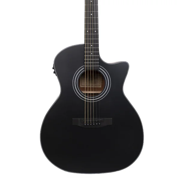 TYMA HG-60BК СЕ Grand Auditorium Siyah Elektro Akustik Gitar