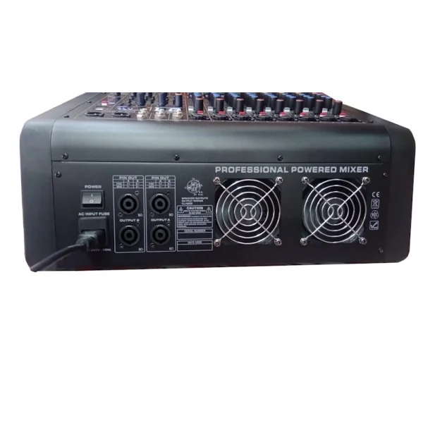 K.Meister PM8-PRO 2x650W-4 Ohm Power Mikser Mp3 çalar, USB kayıt, Bluetooth