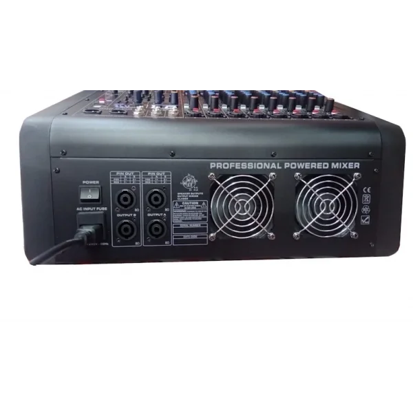 K.Meister PM-8FX 8 Kanal 2x450W-4 Ohm Power Mikser Mp3 çalar, USB kayıt, Bluetooth