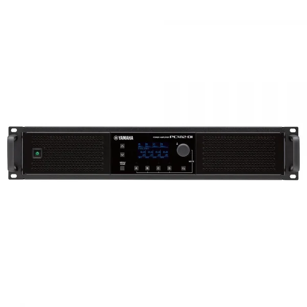 Yamaha PC412-DI DANTE Power Amplifier 4x1200W at 8-ohm, 4x1200W at 100V/70V, 16ch Dante input/output