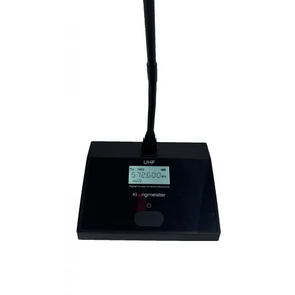 K.Meister UW-3840 8-Mikrofonlu Kablosuz Mikrofon Seti 4 Kürsü + 4 EL