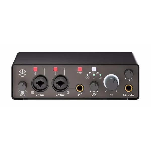 Yamaha UR22MK3 2-Kanal USB-C Ses Kartı - Siyah