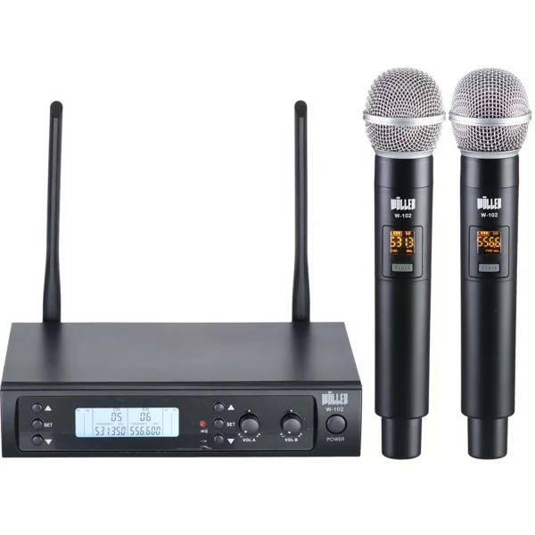 Wöller W-102 EE Çift El Kablosuz Mikrofon Seti