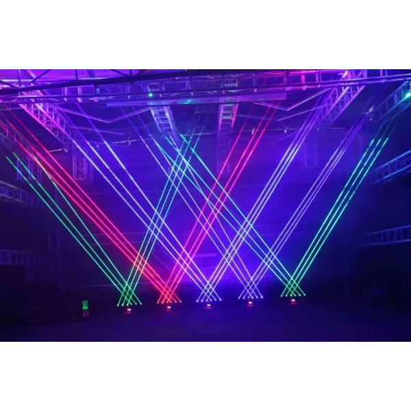 Magic CO83 RGB Lazer Işık 6x500 mW