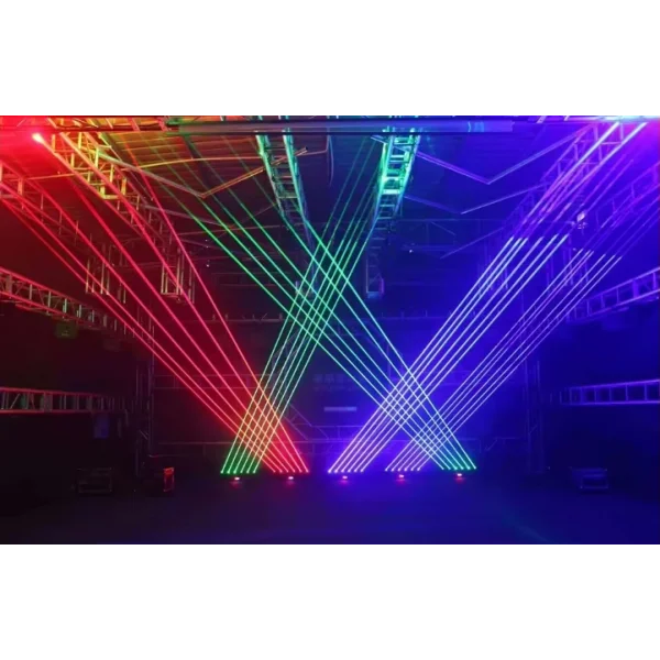 Magic CO83 RGB Lazer Işık 6x500 mW